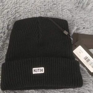 Kith Classic Rib Beanie Black